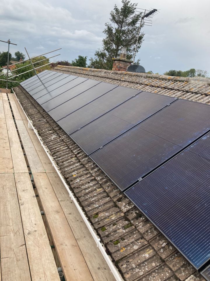 Solar PV and Tesla Battery Storage Systems in Soham Toney