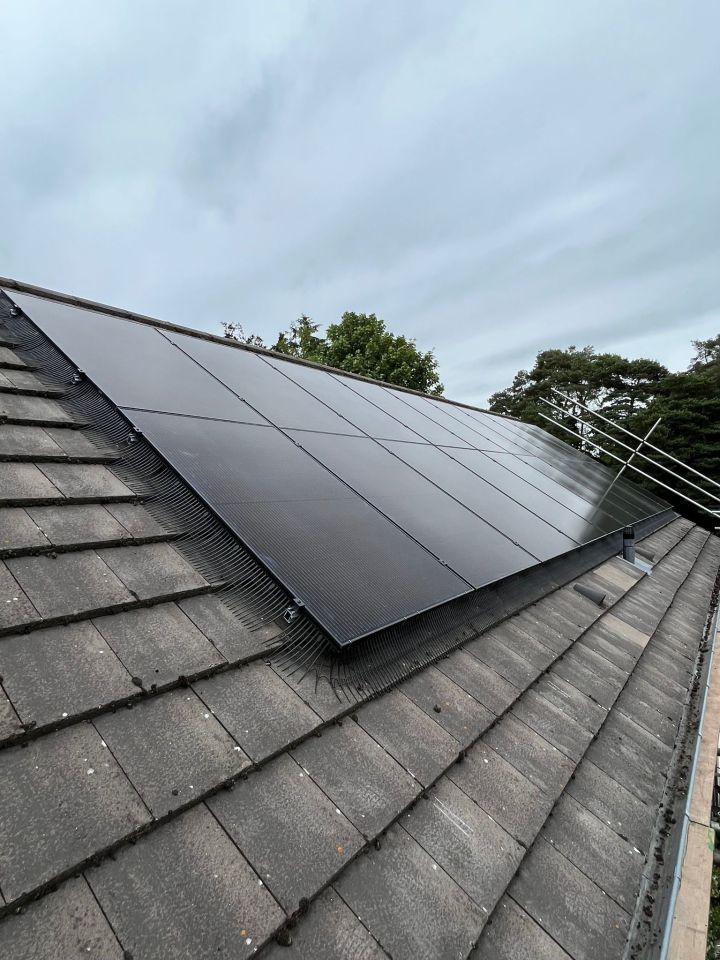 Solar PV and Tesla Battery Storage Systems in Swannington
