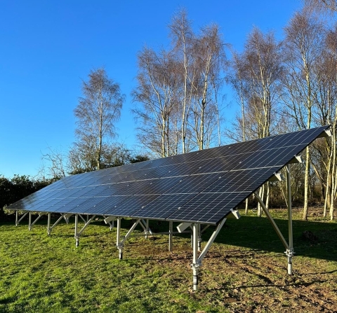 Ground Mounted PV Systems - Great Idea