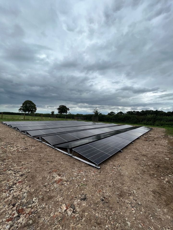 Fabulous Ground Mounted PV System and Battery Storage