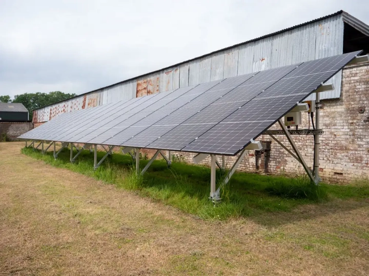 Efficient Ground Mounted Solar